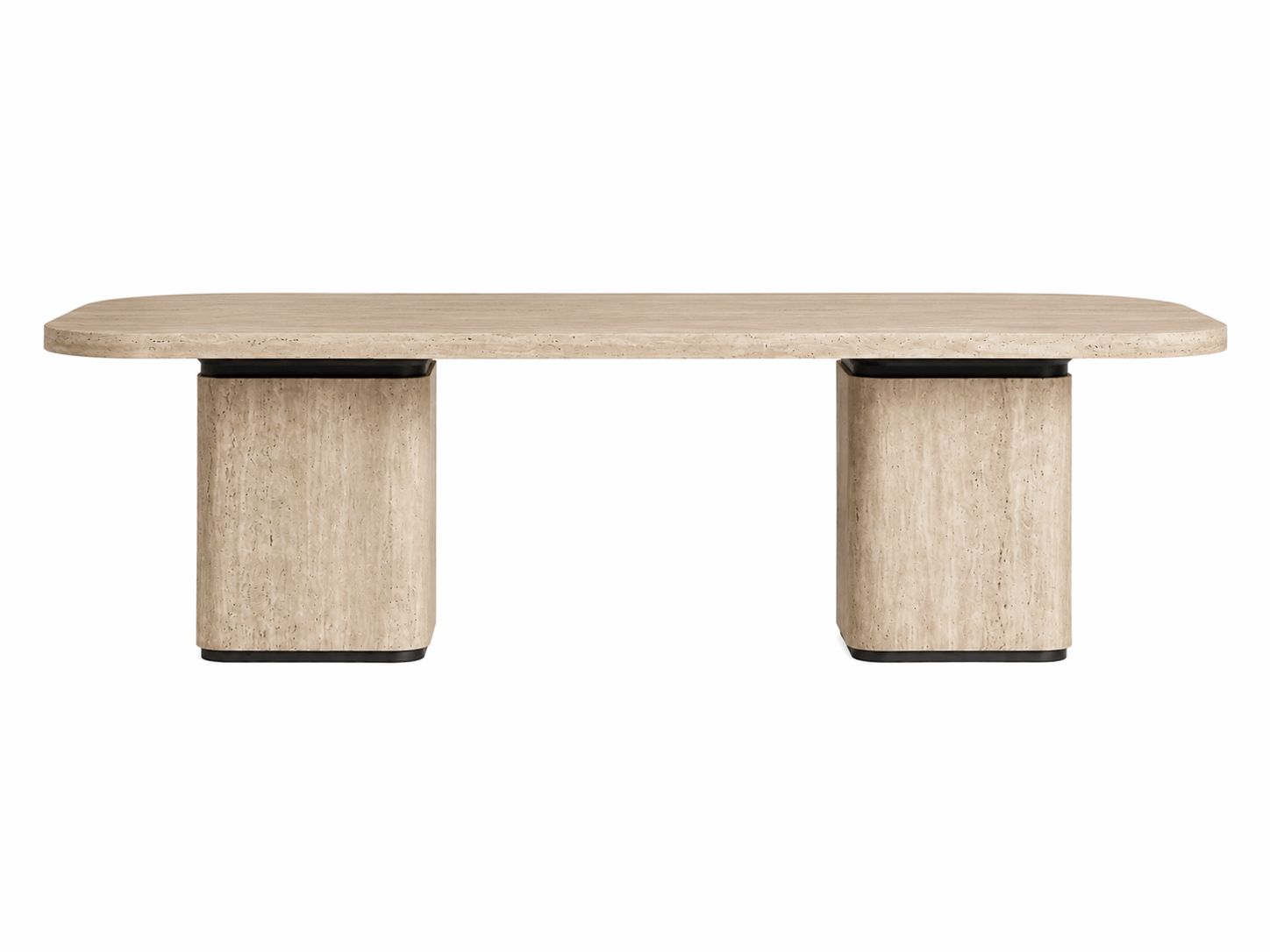 Luxury Travertine Dining Table