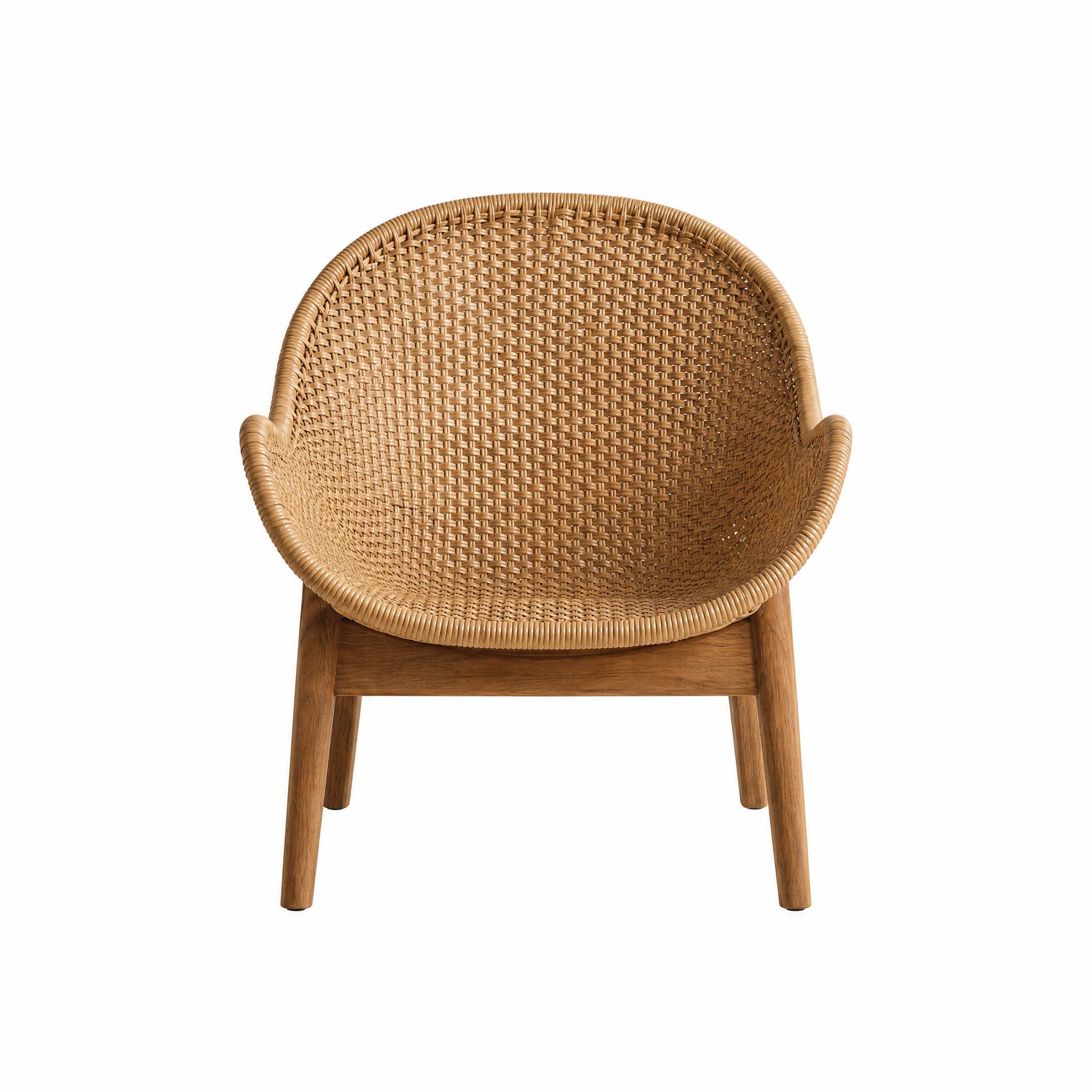 Luxury Woven Lounge Chair