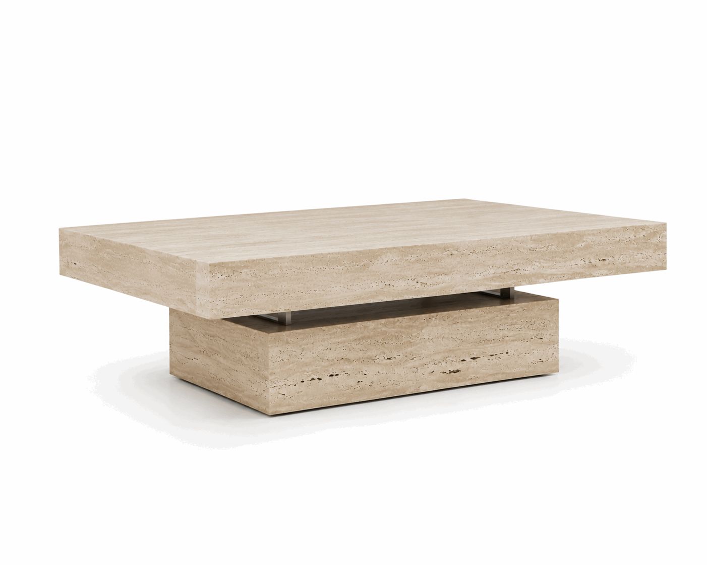 Luxury Travertine Coffee Table