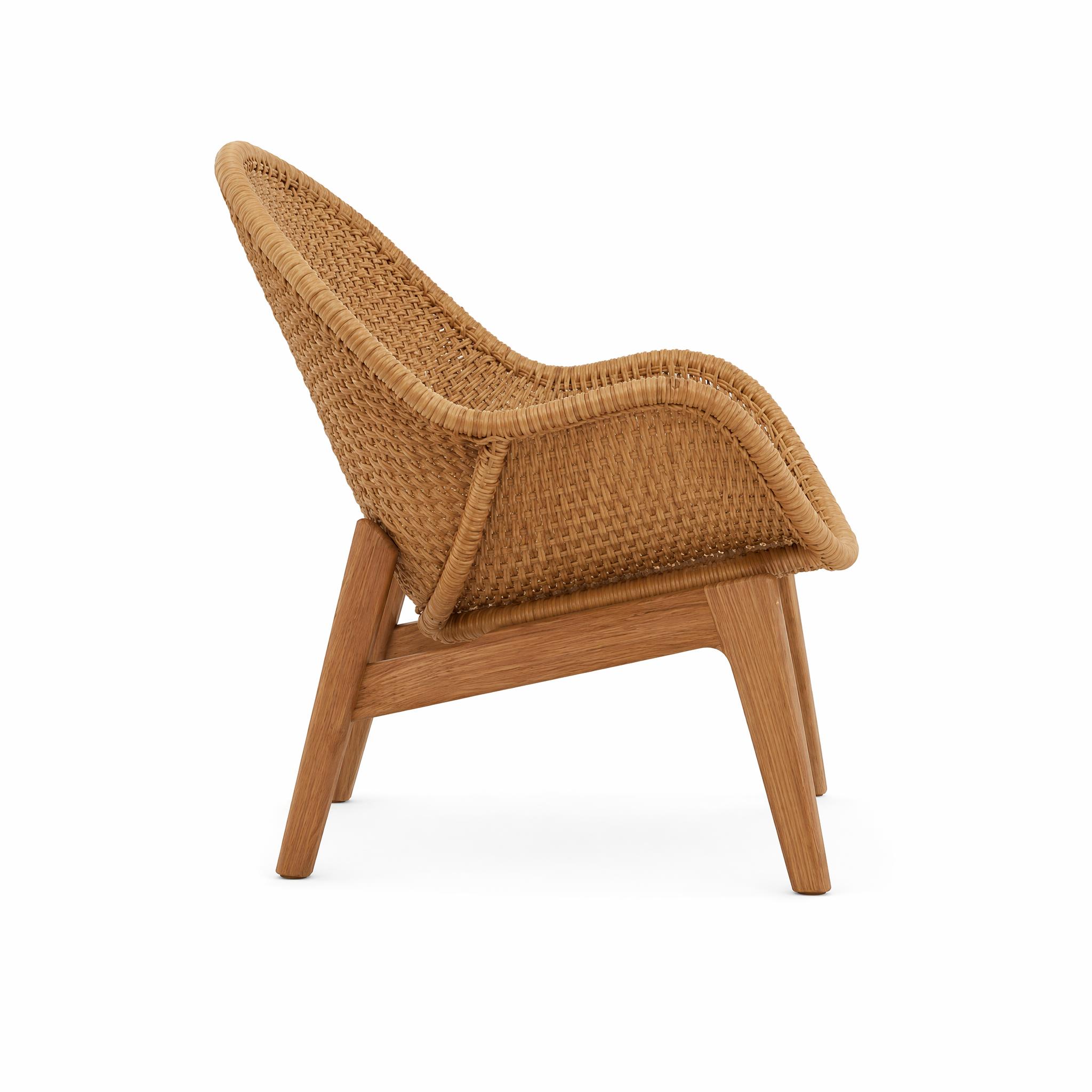 Luxury Woven Lounge Chair