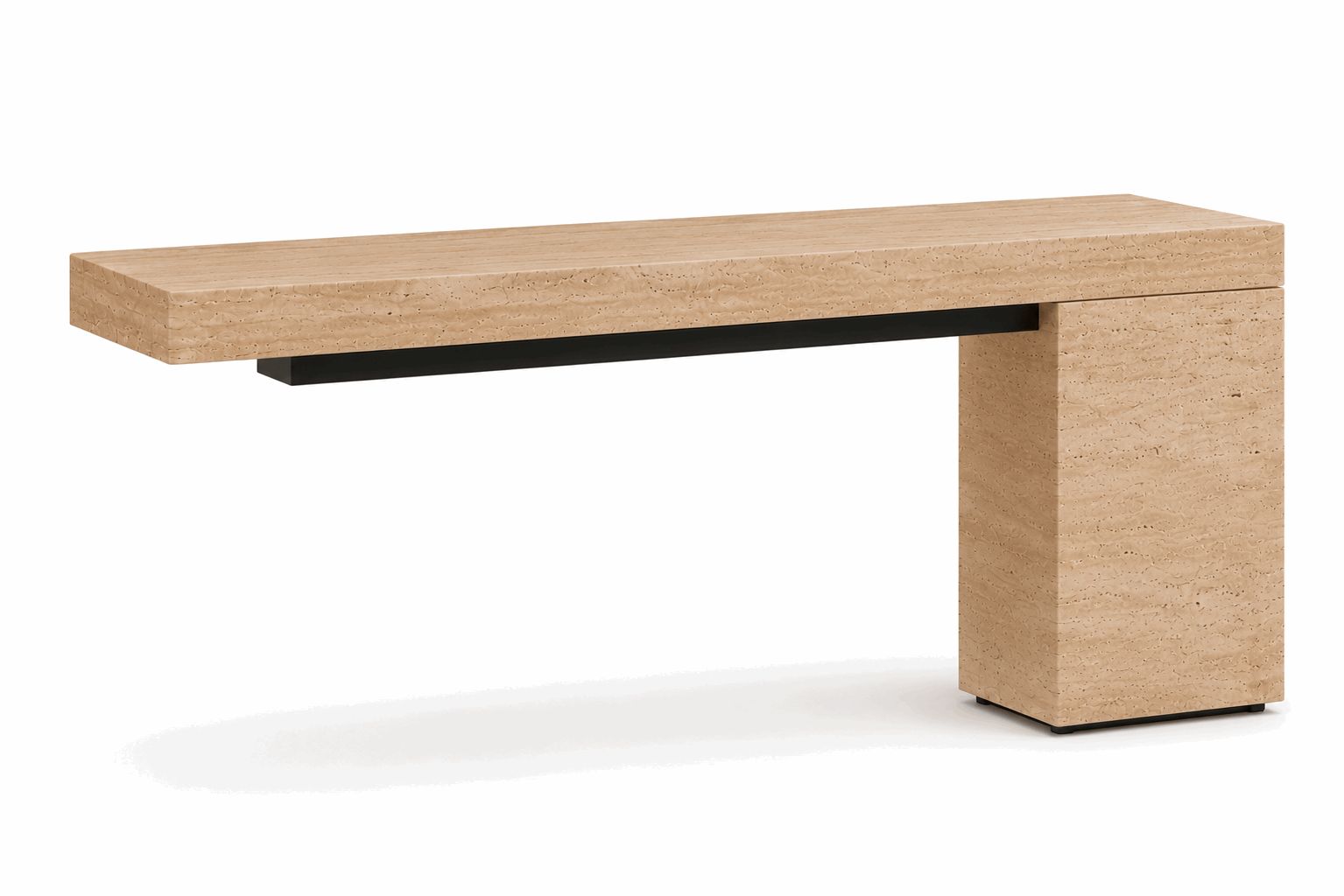 Luxury Travertine Console