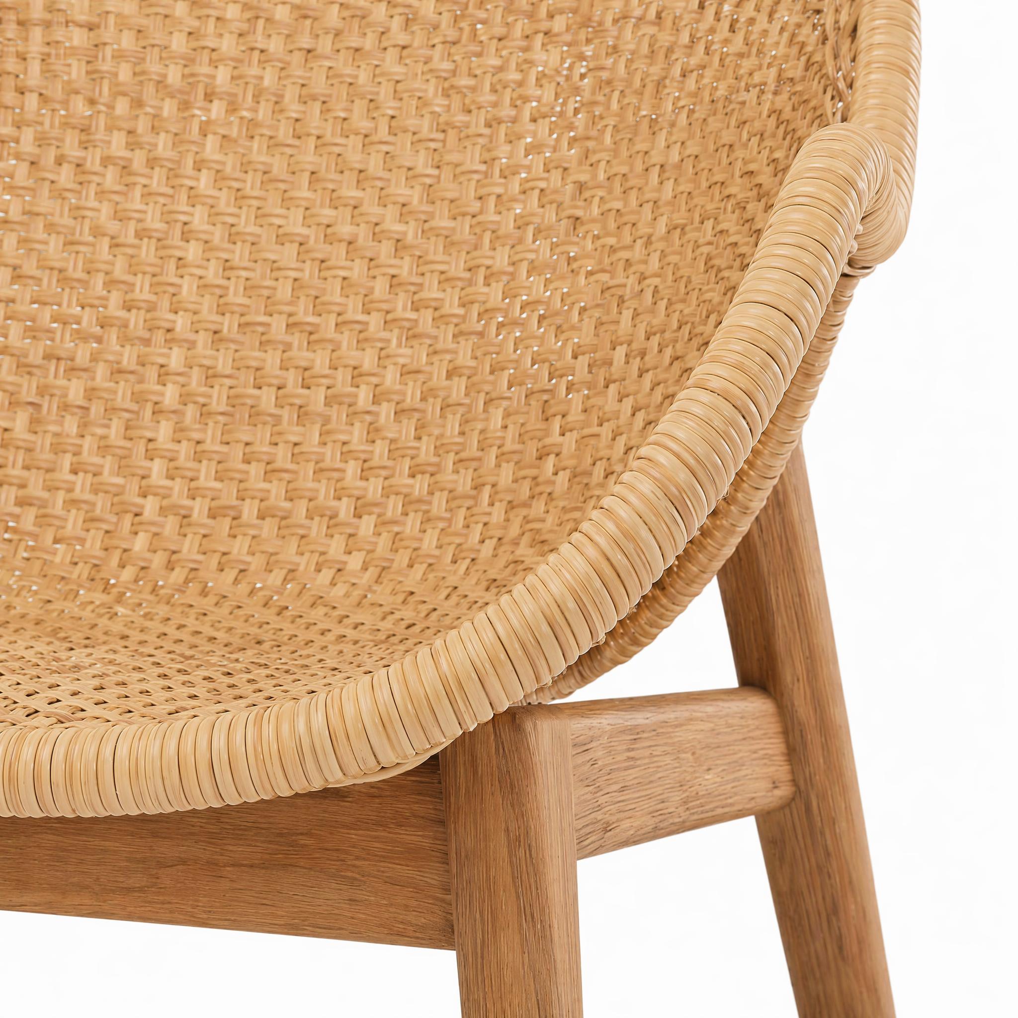 Luxury Woven Lounge Chair