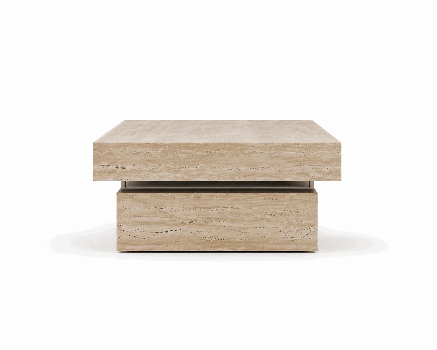 Luxury Travertine Coffee Table