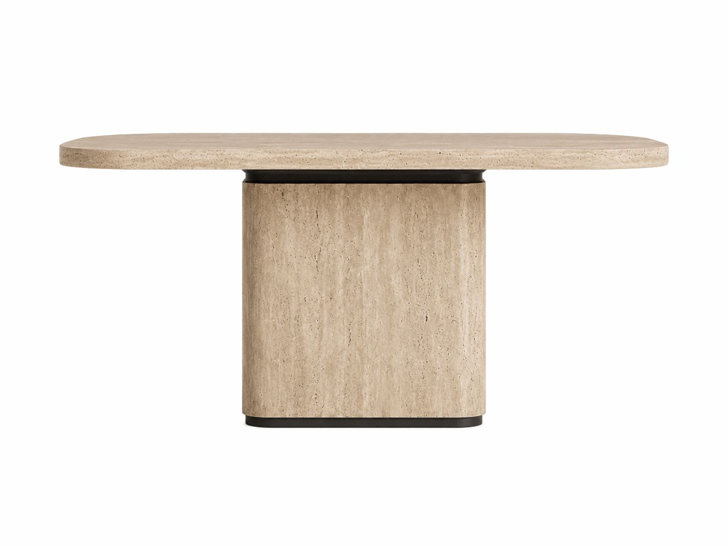 Luxury Travertine Dining Table