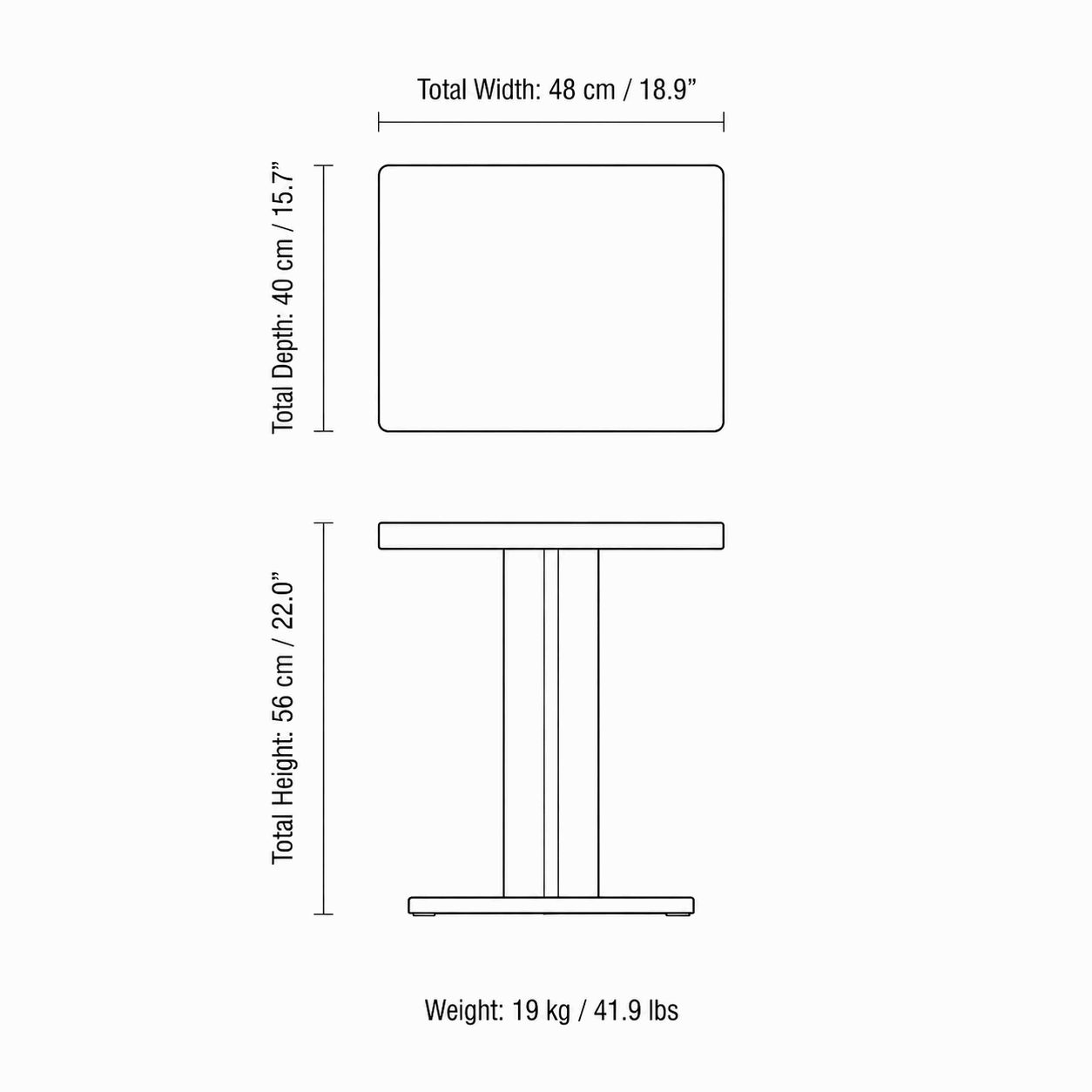 Luxury Sofa Side Table