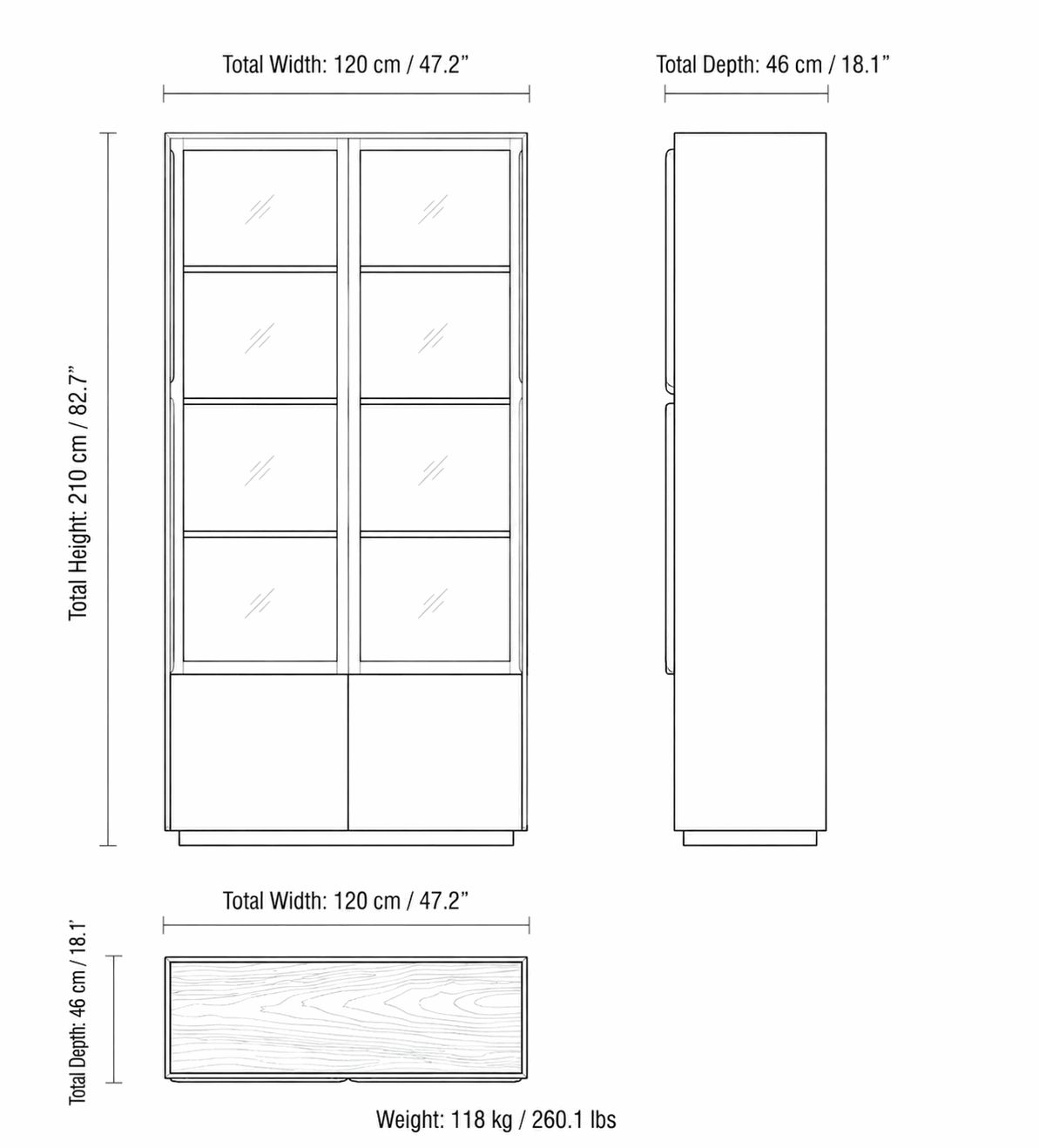 Luxury Display Cabinet