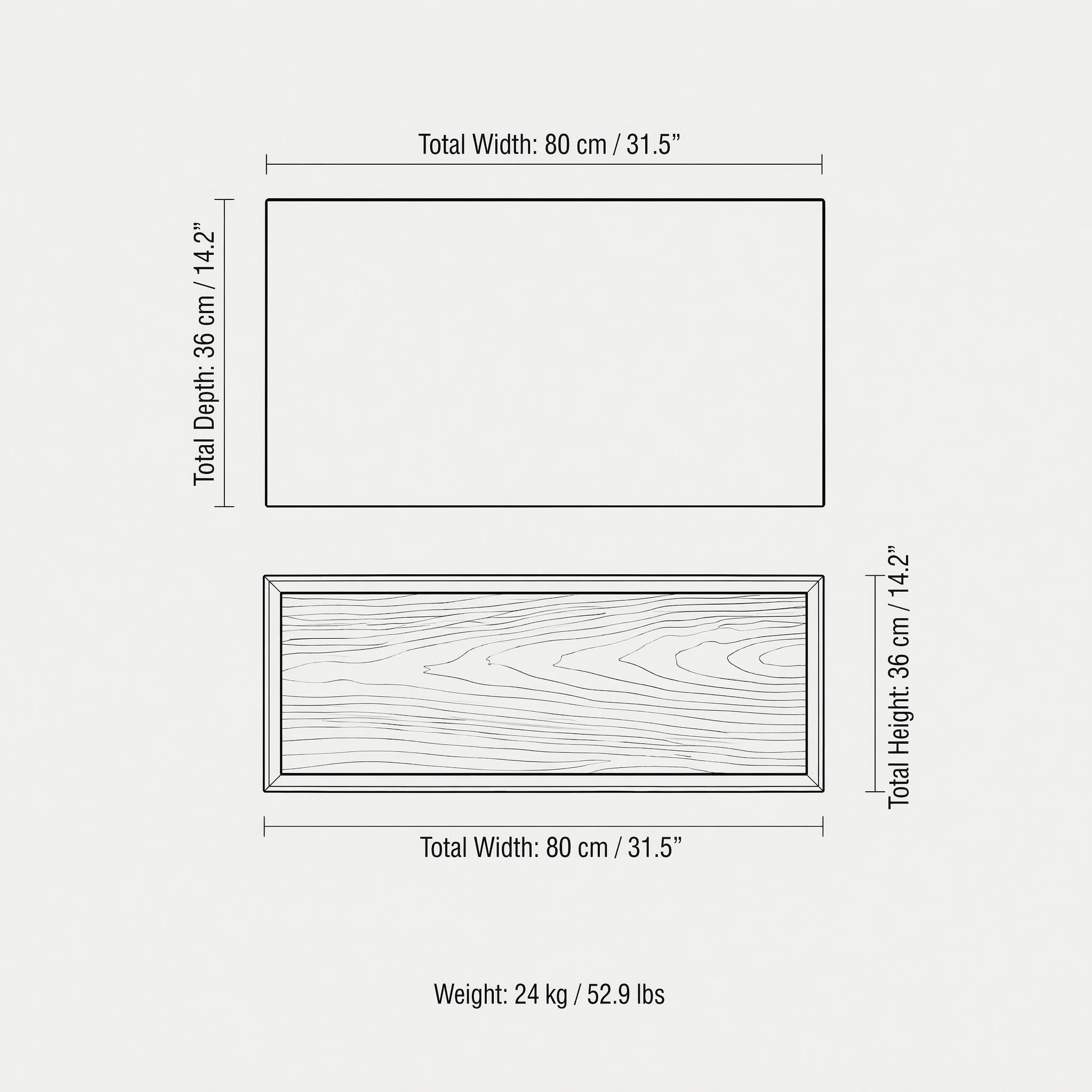 Contemporary Floating Storage Module