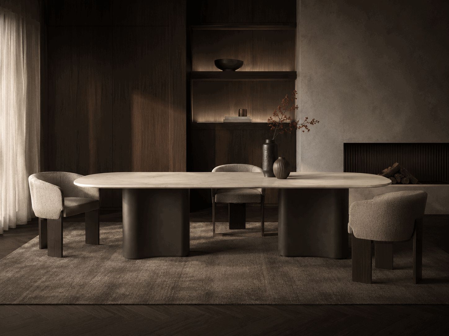 Luxury Marble Dining Table