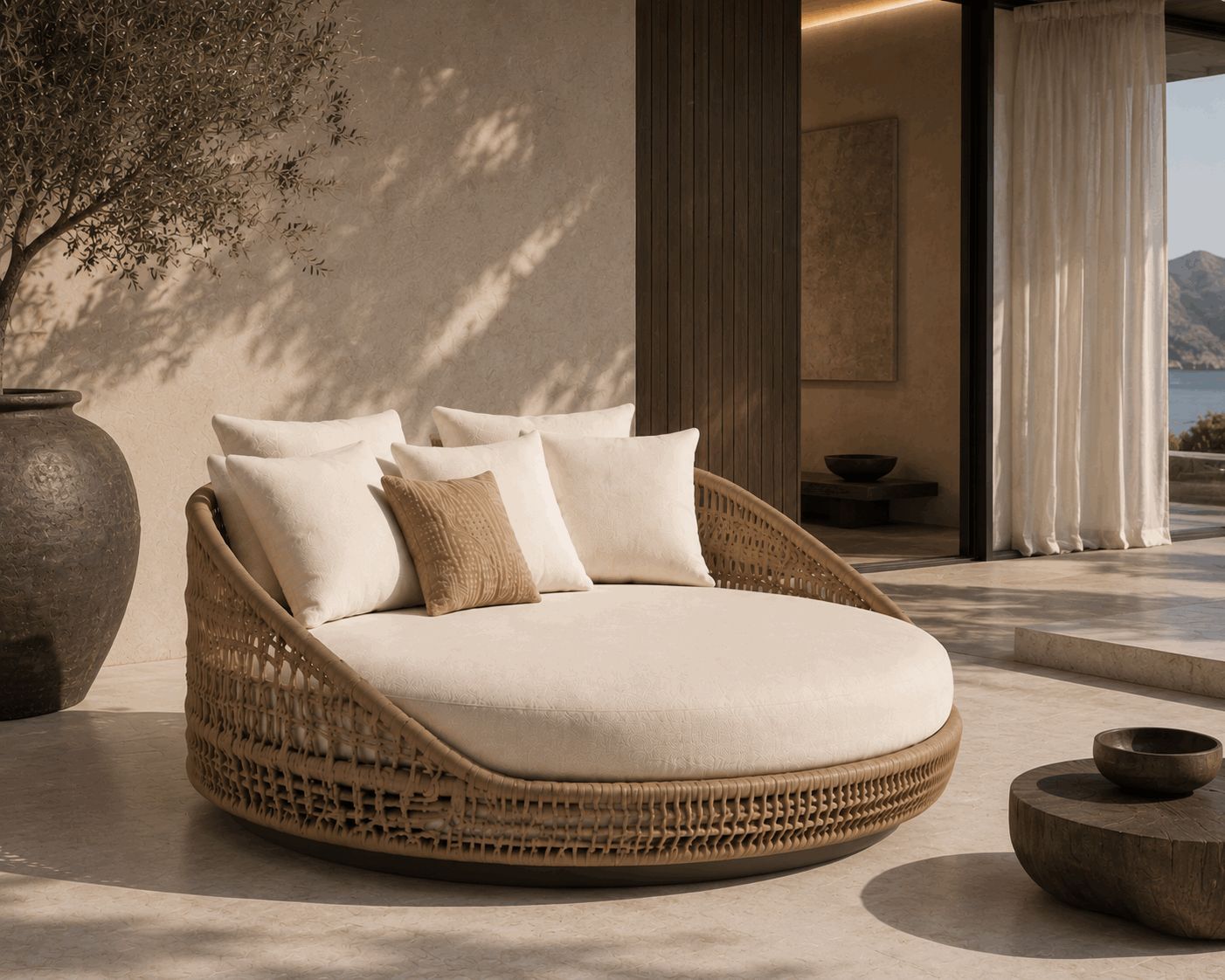 Luxury Woven Daybed