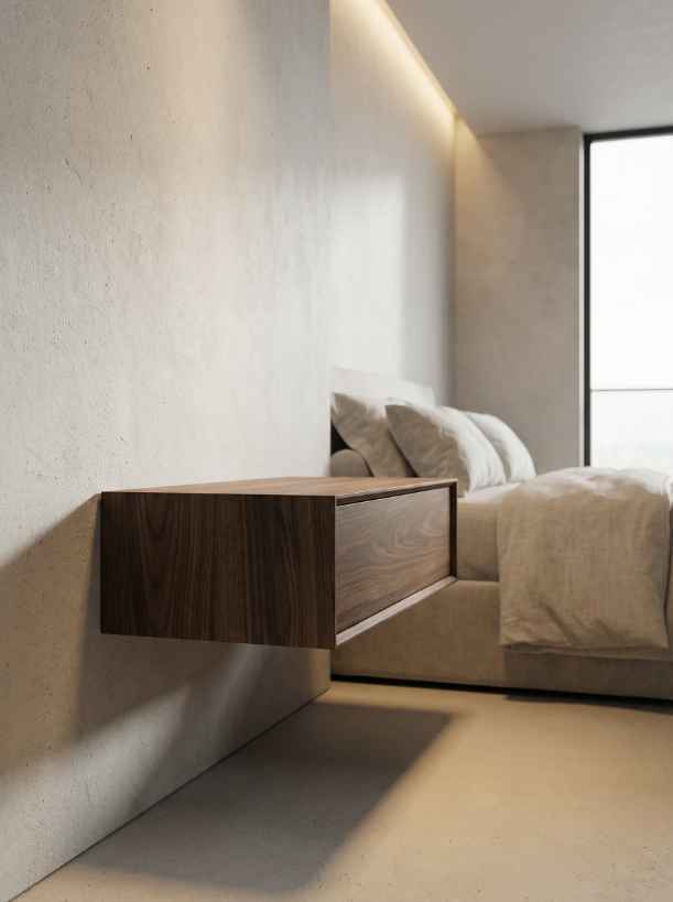 Floating Bedside Table