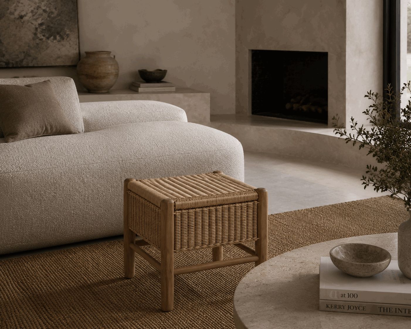 Luxury Woven Stool