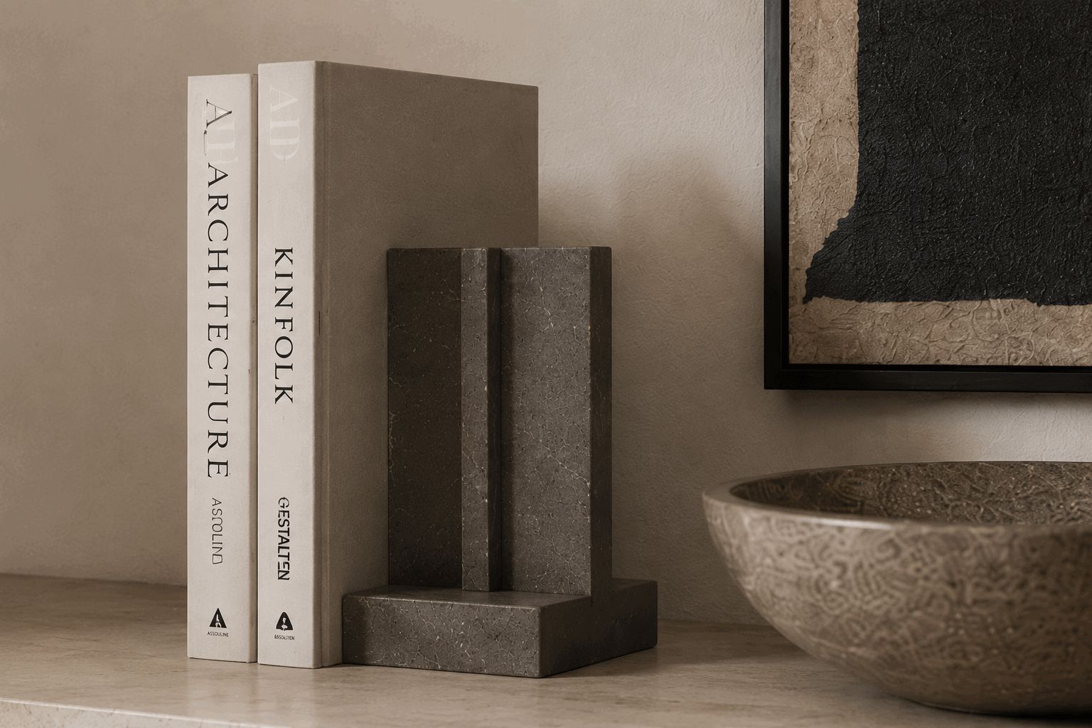 Luxury Stone Bookend