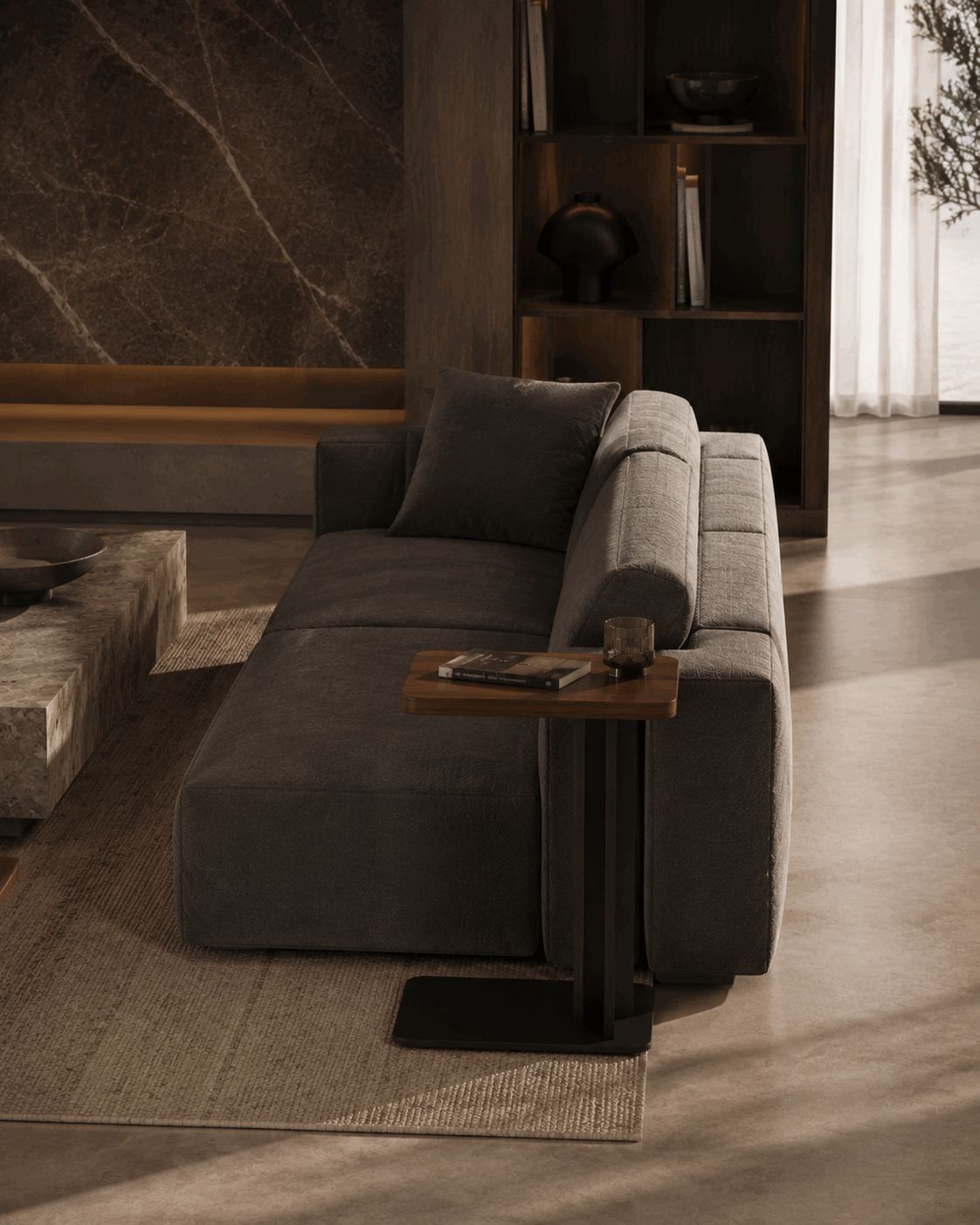 Luxury Sofa Side Table