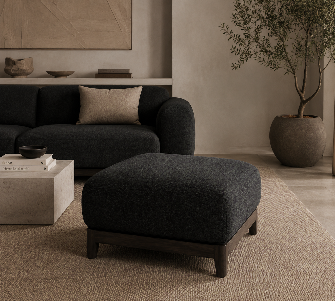 Luxury Lounge Ottoman