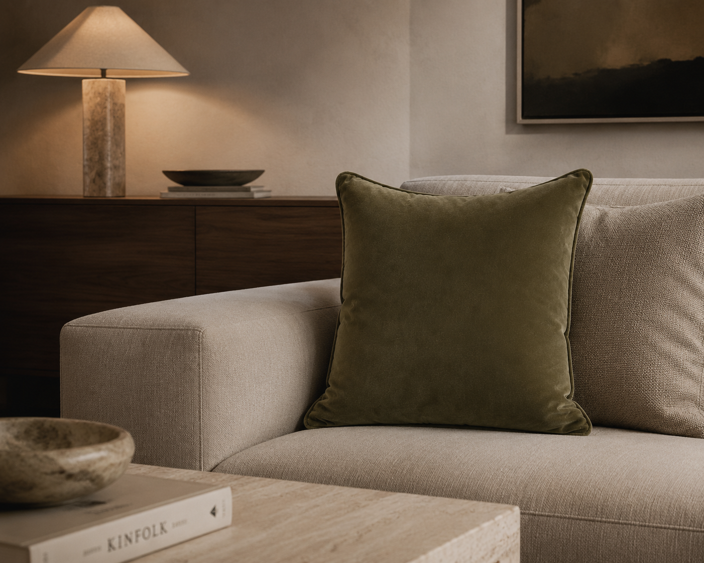 Luxury Velvet Accent Cushion