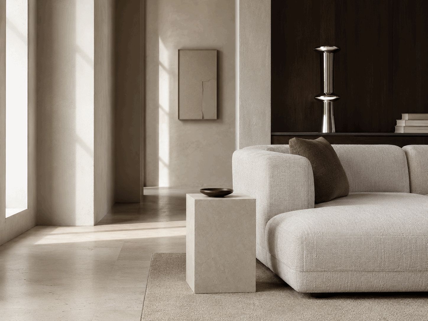 Luxury Stone Stool