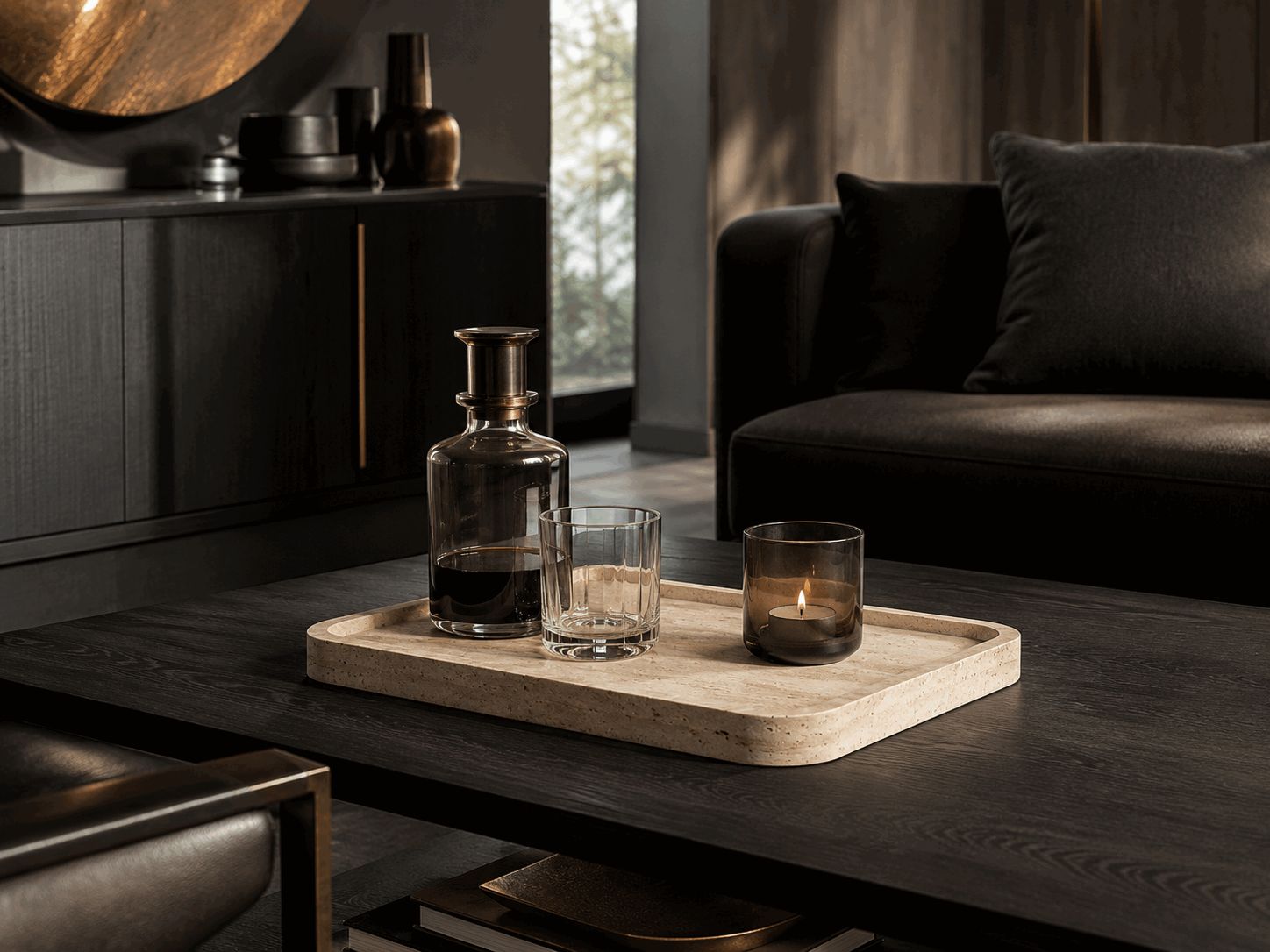 Luxury Stone Serving Tray