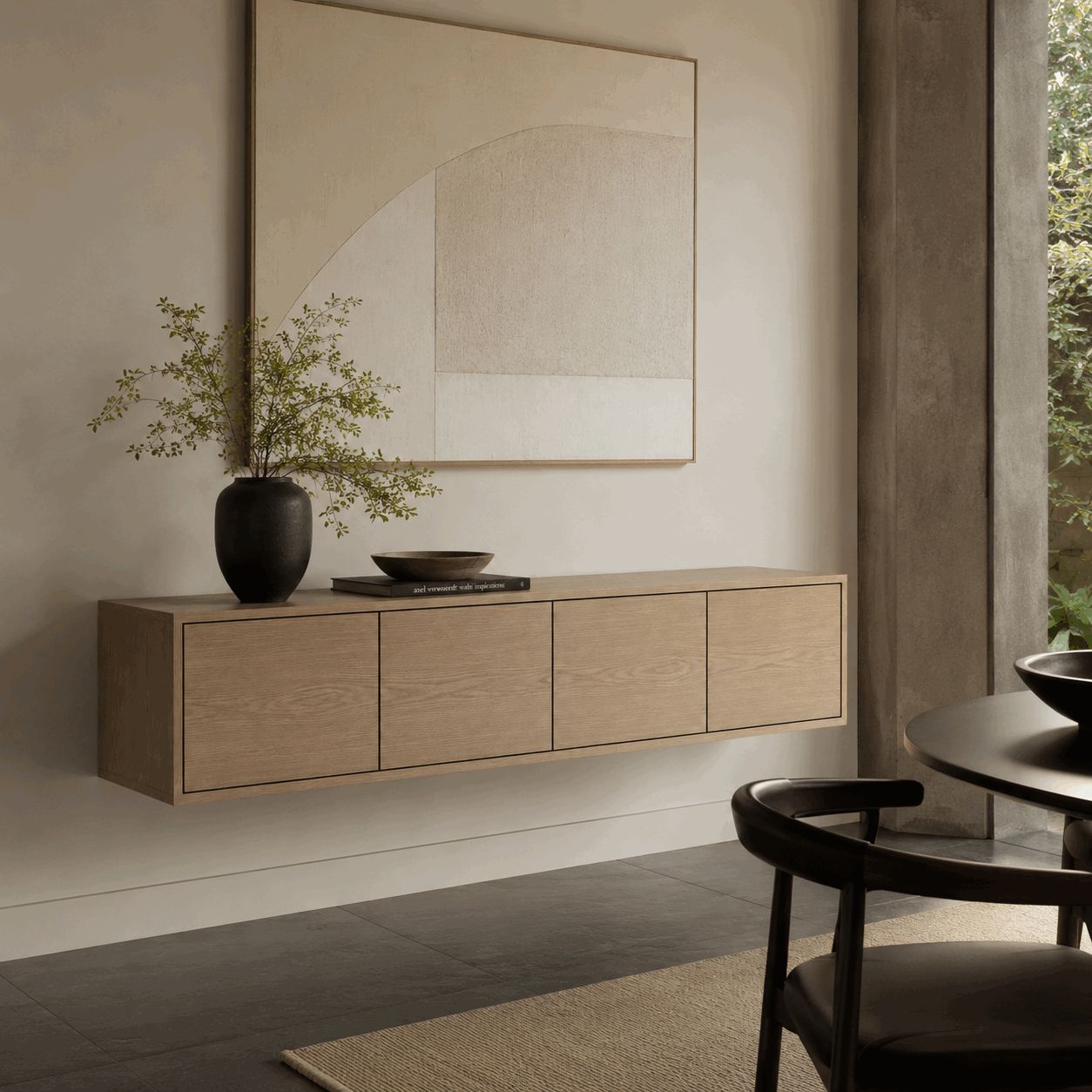 Minimalist Floating Console