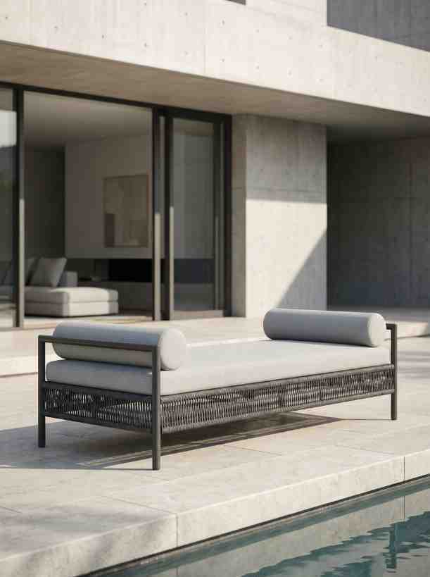Minimalist Linear Daybed