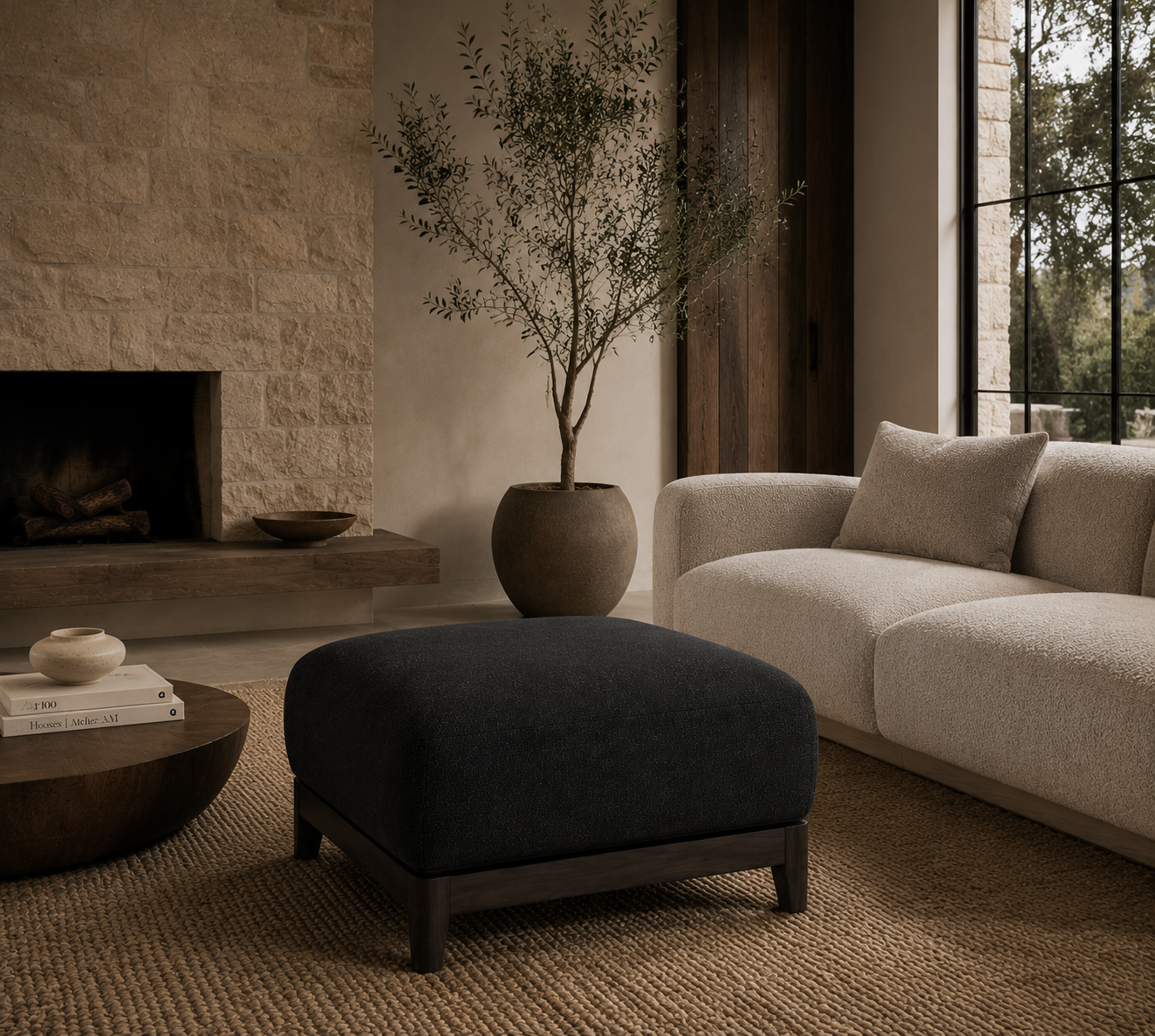 Luxury Lounge Ottoman