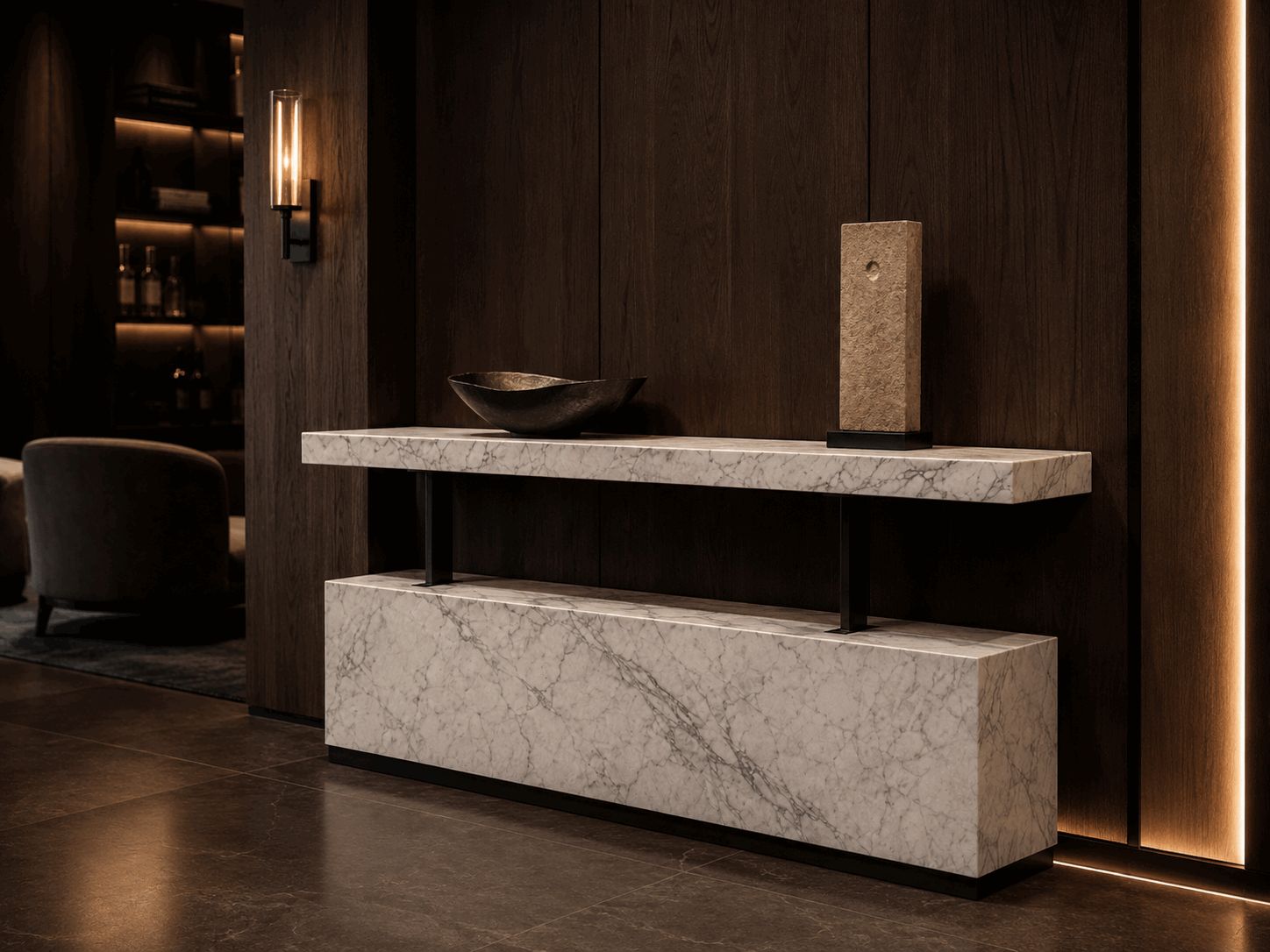 Luxury Marble Console