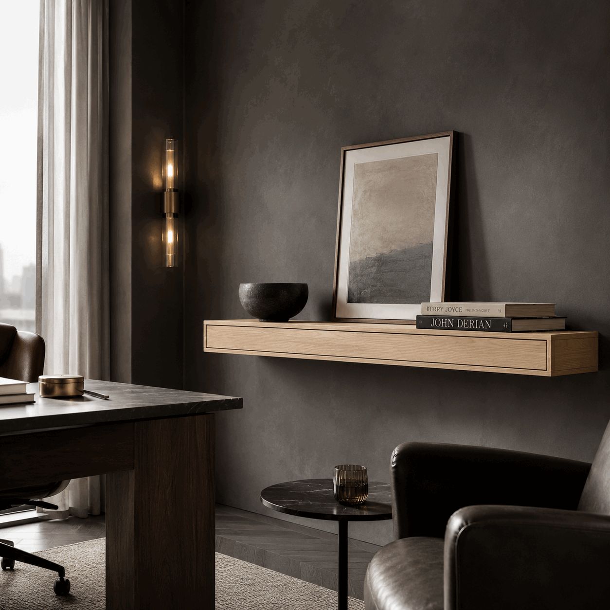 Architectural Floating Shelf