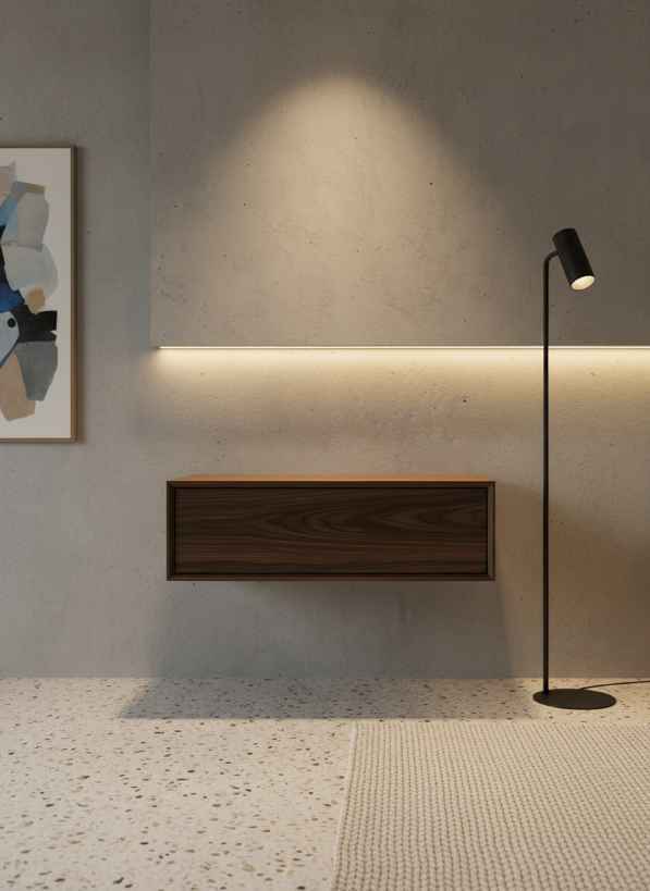 Floating Bedside Table