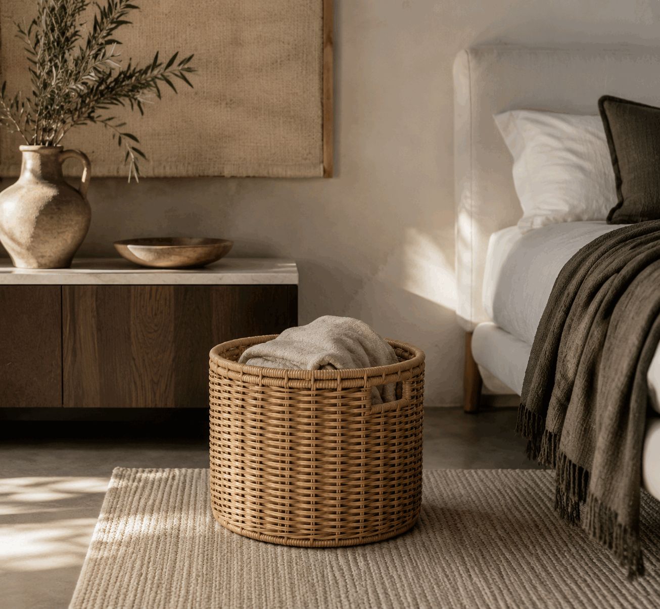 Luxury Woven Storage Basket