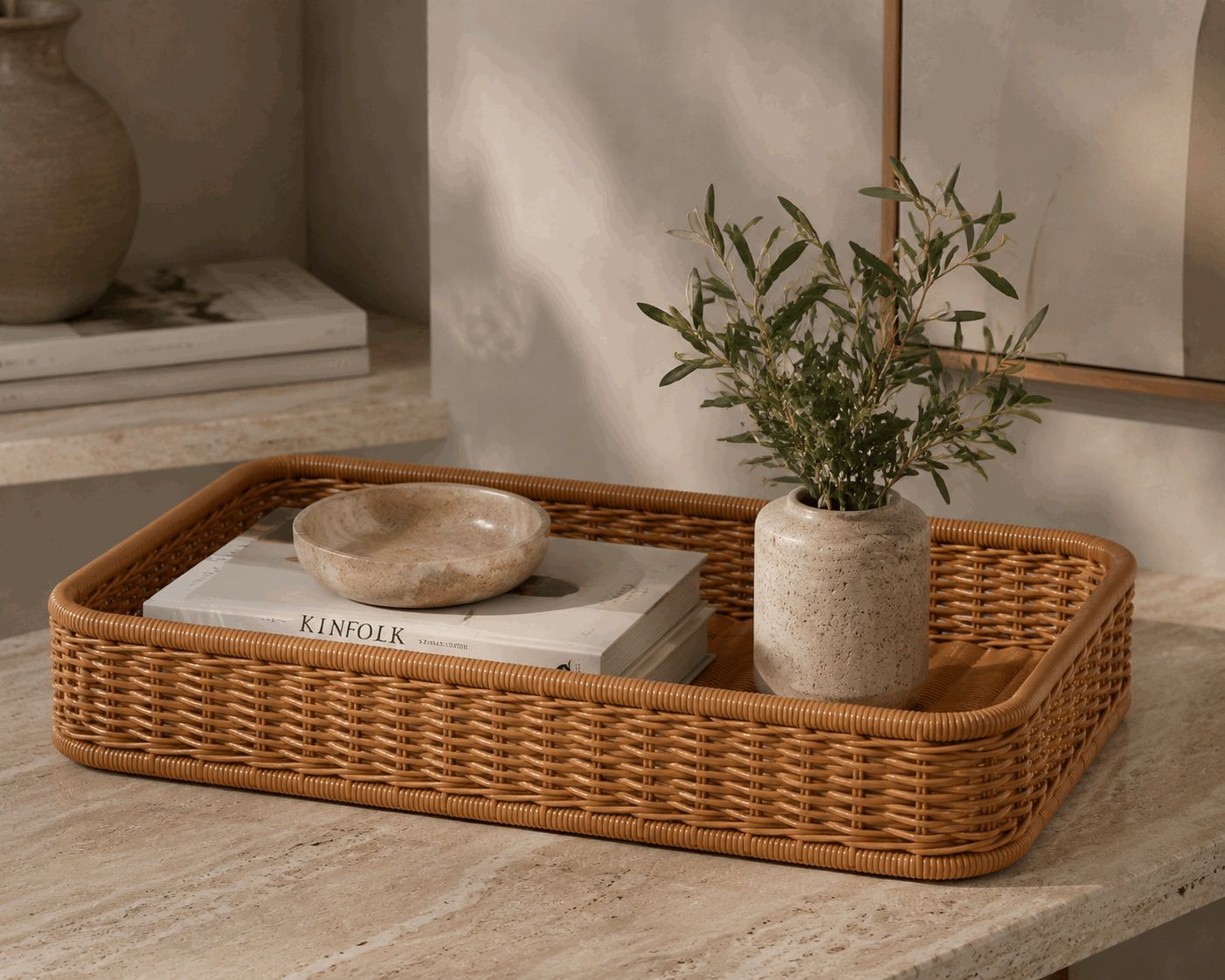 Luxury Woven Serving Tray