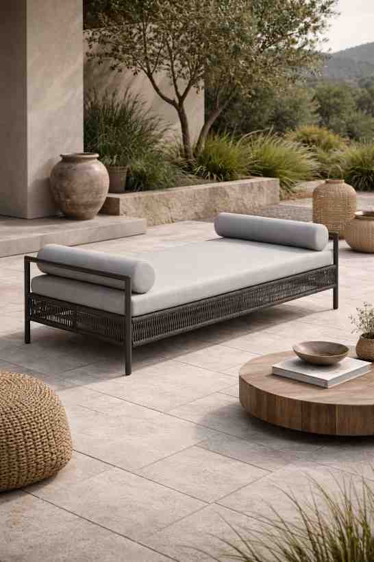 Minimalist Linear Daybed