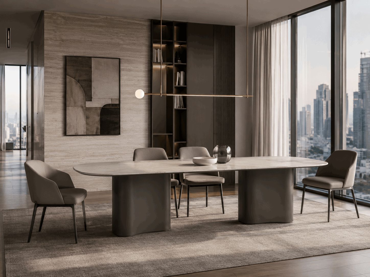 Luxury Marble Dining Table