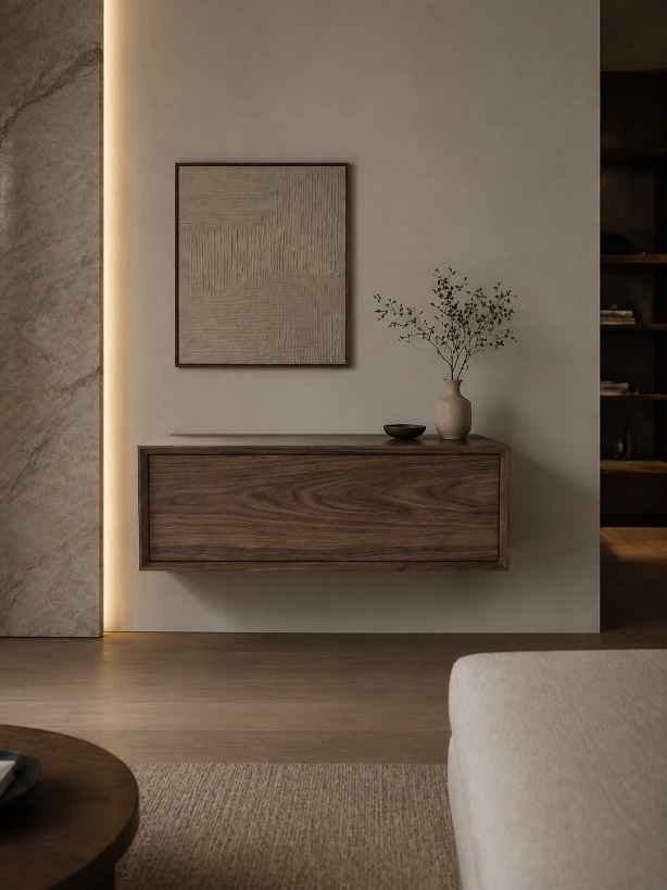 Floating Bedside Table