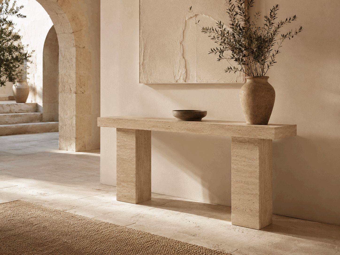Luxury Stone Console