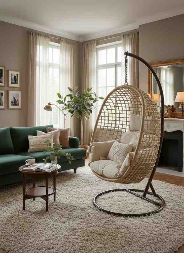 Hanging Cocoon Lounge Chair
