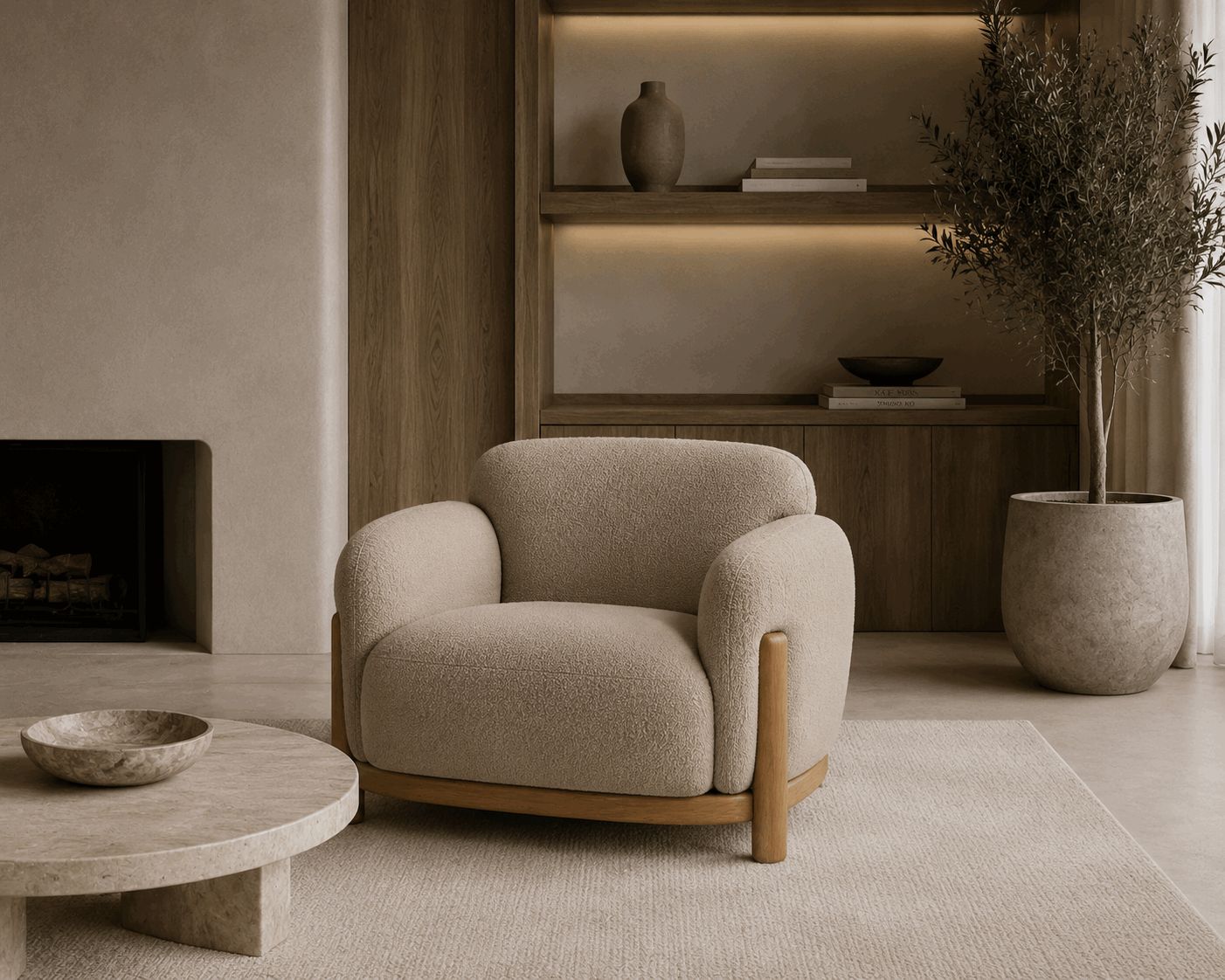 Luxury Lounge Armchair
