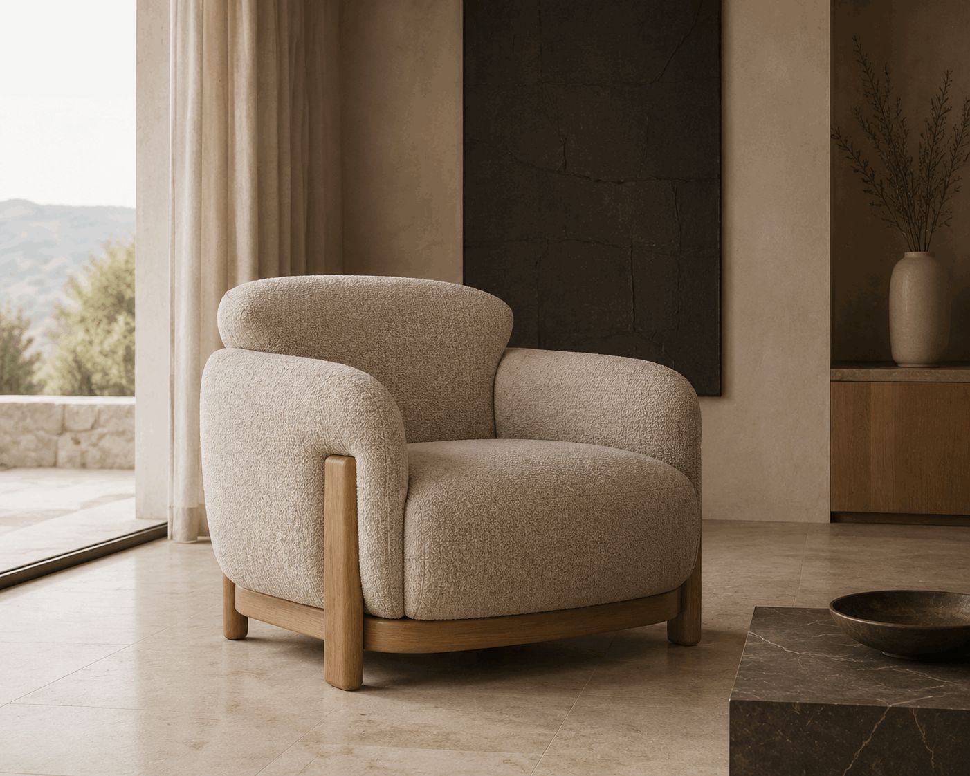 Luxury Lounge Armchair