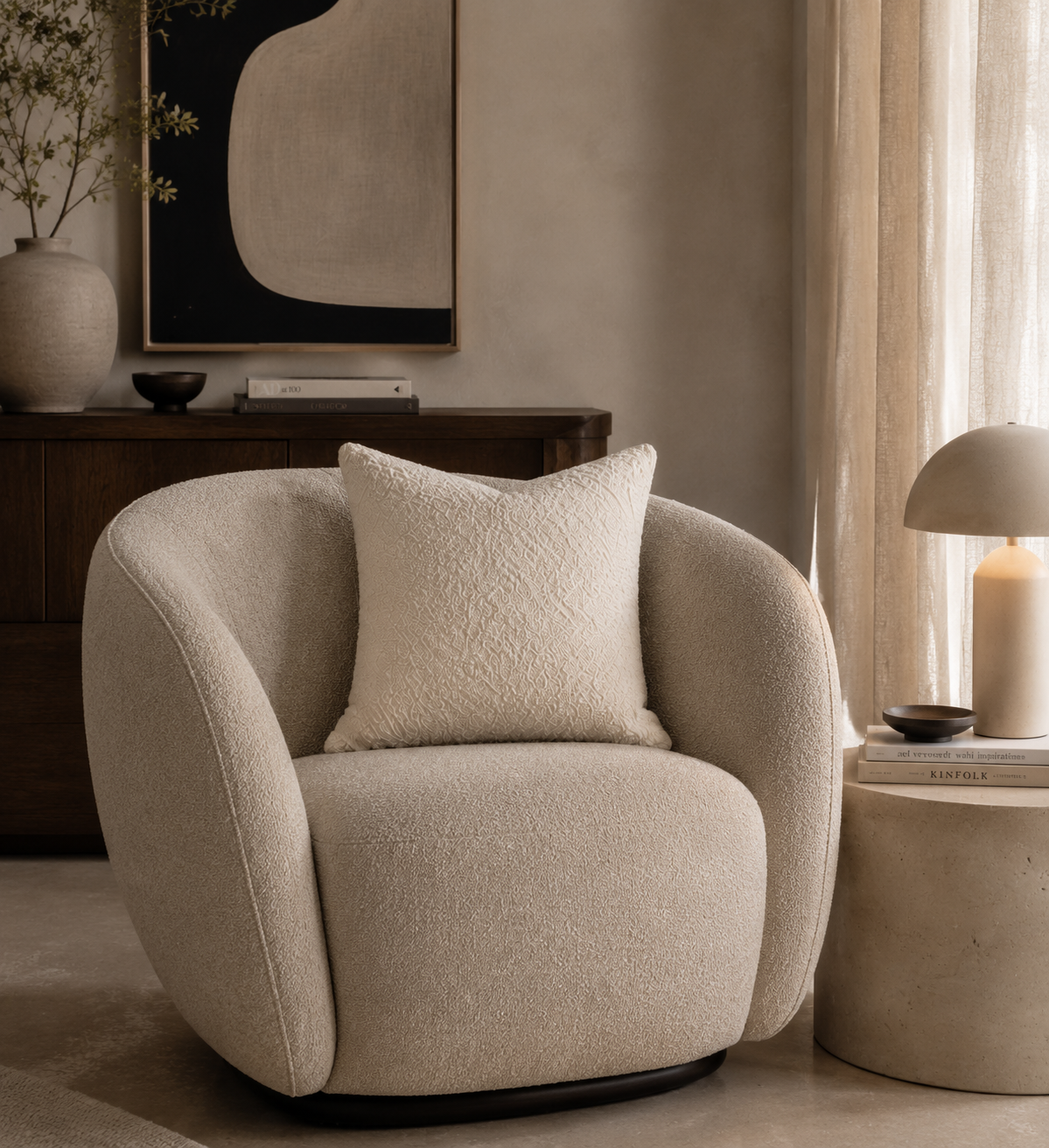 BOUCLÉ Cushion