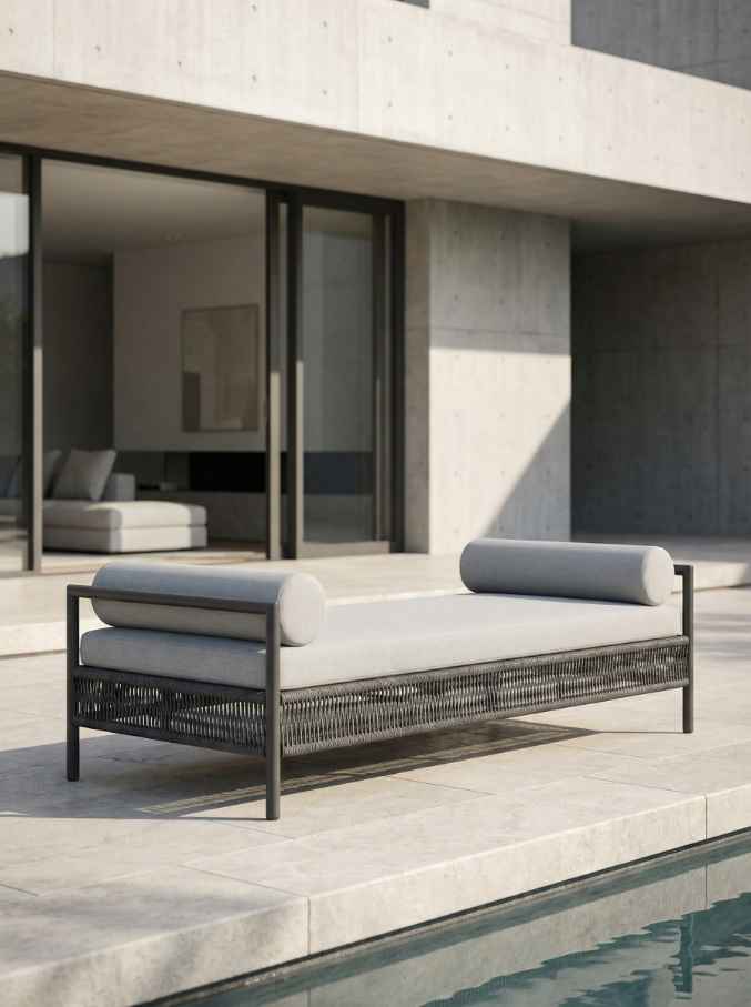 Ether Cane Daybed