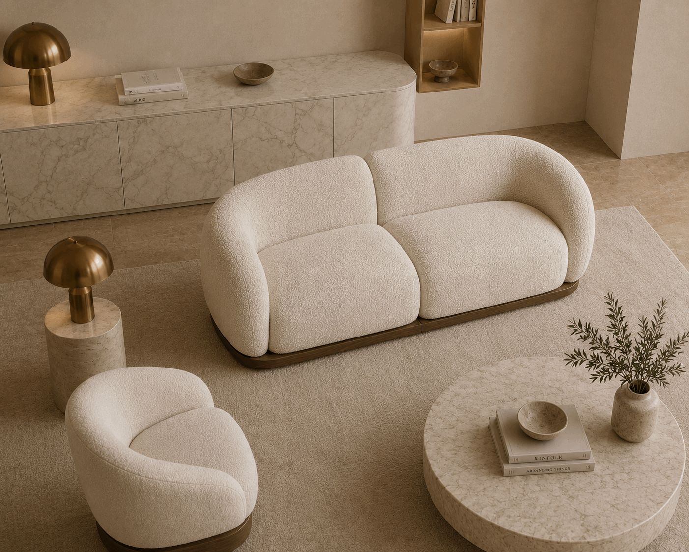 LUNA Two-Seater Sofa