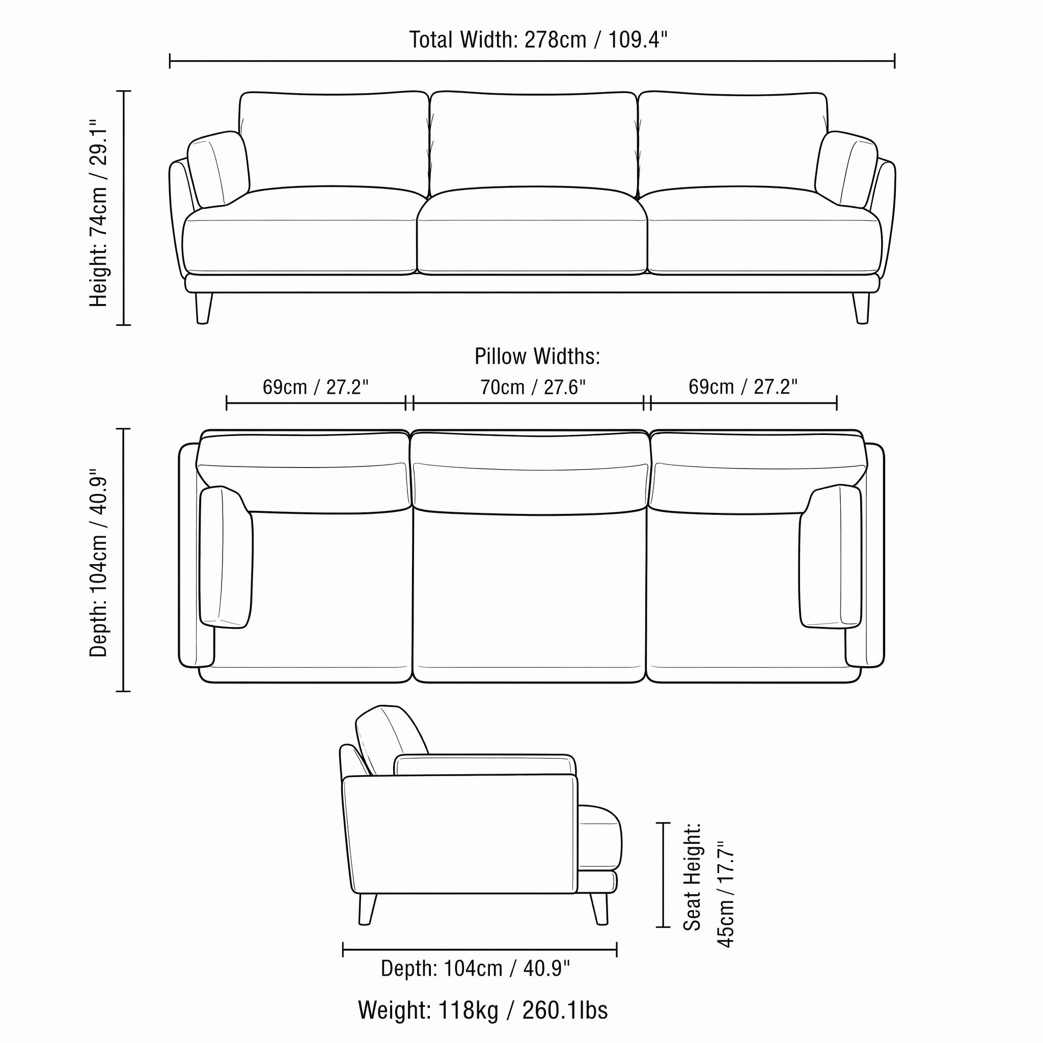 Luxury Modular Lounge Sofa